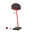Toy Time Junior Basketball Hoop Portable Backboard System with 2 Rim Height Settings | Youth, Kids/Toddlers 549041CMA